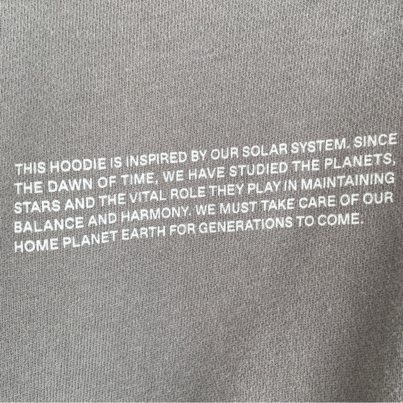 Pangaia Sweatshirt Hoodie Terrycloth Loungewear Cozy Comfy Minimalist Organic XS - Picture 4 of 10